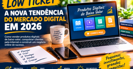 Low Ticket em 2026: Como Vender Produtos Digitais e Começar do Zero